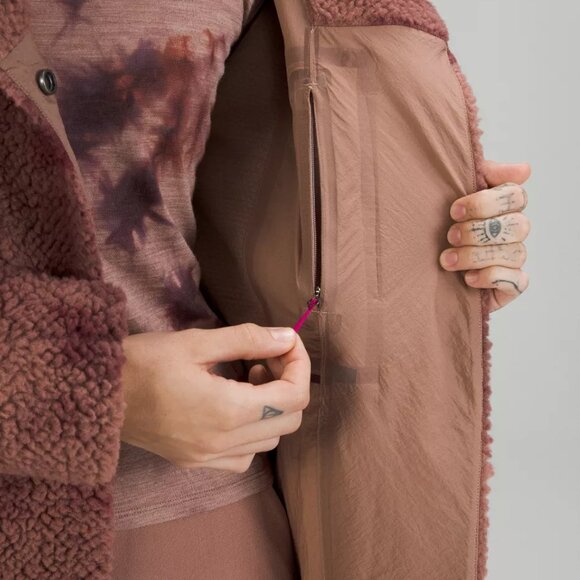 Lululemon Lab Textured Fleece Coat - Picture 7 of 7